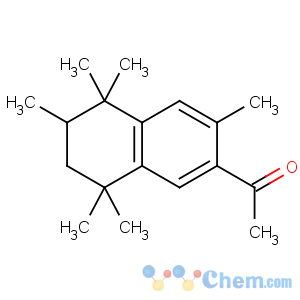 CAS No:1506-02-1 1-(3,5,5,6,8,8-hexamethyl-6,7-dihydronaphthalen-2-yl)ethanone