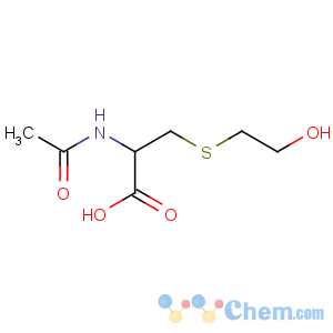 CAS No:15060-26-1 (2R)-2-acetamido-3-(2-hydroxyethylsulfanyl)propanoic acid