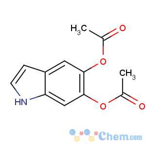 CAS No:15069-79-1 (6-acetyloxy-1H-indol-5-yl) acetate