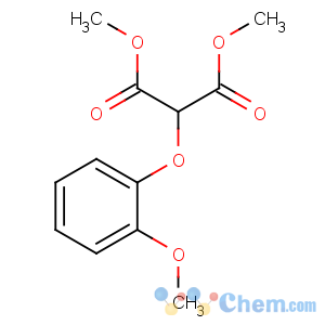 CAS No:150726-89-9 dimethyl 2-(2-methoxyphenoxy)propanedioate