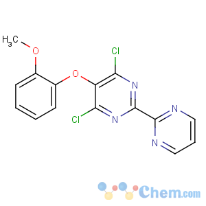 CAS No:150728-13-5 4,6-dichloro-5-(2-methoxyphenoxy)-2-pyrimidin-2-ylpyrimidine