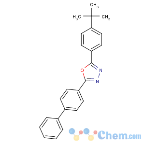 CAS No:15082-28-7 2-(4-tert-butylphenyl)-5-(4-phenylphenyl)-1,3,4-oxadiazole