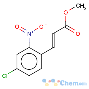 CAS No:150869-41-3 2-Propenoic acid,3-(4-chloro-2-nitrophenyl)-, methyl ester, (2E)-