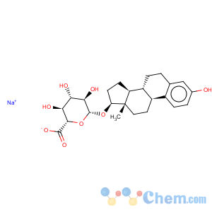 CAS No:15087-02-2 b-D-Glucopyranosiduronic acid, (17b)-3-hydroxyestra-1,3,5(10)-trien-17-yl,sodium salt (1:1)