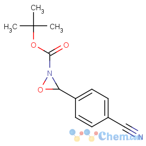 CAS No:150884-56-3 tert-butyl 3-(4-cyanophenyl)oxaziridine-2-carboxylate