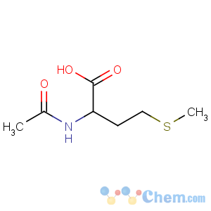 CAS No:1509-92-8 (2R)-2-acetamido-4-methylsulfanylbutanoic acid