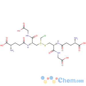 CAS No:150956-90-4 Glycine, L-g-glutamyl-S-(chloromethyl)-L-cysteinyl-(9CI)