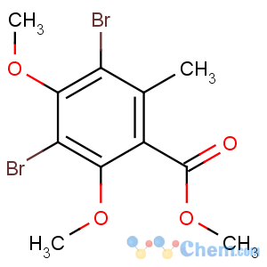 CAS No:150965-73-4 methyl 3,5-dibromo-2,4-dimethoxy-6-methylbenzoate