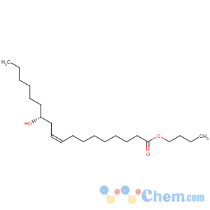 CAS No:151-13-3 9-Octadecenoic acid,12-hydroxy-, butyl ester, (9Z,12R)-