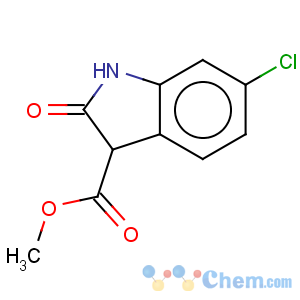 CAS No:151056-78-9 1H-Indole-3-carboxylicacid, 6-chloro-2,3-dihydro-2-oxo-, methyl ester