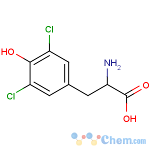 CAS No:15106-62-4 (2S)-2-amino-3-(3,5-dichloro-4-hydroxyphenyl)propanoic acid