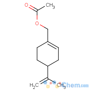 CAS No:15111-96-3 (4-prop-1-en-2-ylcyclohexen-1-yl)methyl acetate