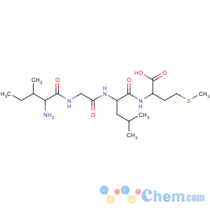 CAS No:151151-30-3 2-[[2-[[2-[(2-amino-3-methylpentanoyl)amino]acetyl]amino]-4-<br />methylpentanoyl]amino]-4-methylsulfanylbutanoic acid