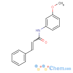 CAS No:15116-41-3 N-(3-methoxyphenyl)-3-phenylprop-2-enamide