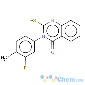 CAS No:1512-75-0 4(1H)-Quinazolinone,3-(3-fluoro-4-methylphenyl)-2,3-dihydro-2-thioxo-