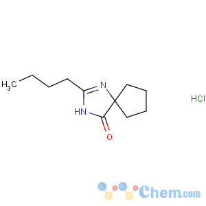 CAS No:151257-01-1 2-butyl-1,3-diazaspiro[4.4]non-1-en-4-one