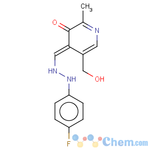 CAS No:1513-11-7 4-Pyridinecarboxaldehyde,3-hydroxy-5-(hydroxymethyl)-2-methyl-,2-(4-fluorophenyl)hydrazone