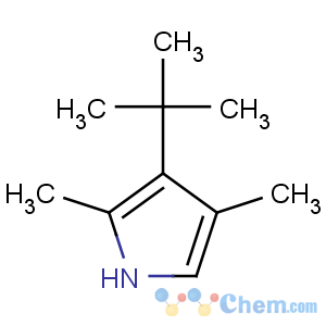 CAS No:151464-91-4 3-tert-butyl-2,4-dimethyl-1H-pyrrole