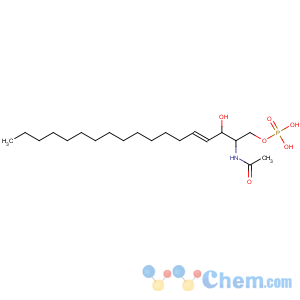 CAS No:151729-55-4 Acetamide,N-[(1S,2R,3E)-2-hydroxy-1-[(phosphonooxy)methyl]-3-heptadecen-1-yl]-