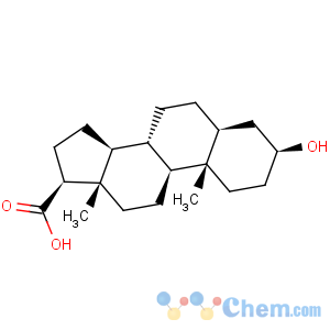 CAS No:15173-54-3 Androstane-17-carboxylicacid, 3-hydroxy-, (3b,5a,17b)- (9CI)