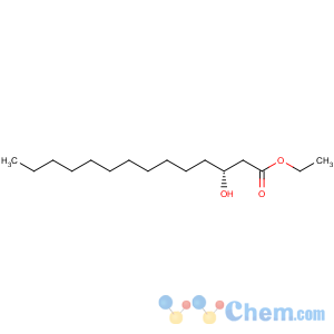 CAS No:151763-75-6 Tetradecanoic acid,3-hydroxy-, ethyl ester, (3R)-