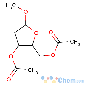 CAS No:151767-35-0 [(2R,3S)-3-acetyloxy-5-methoxyoxolan-2-yl]methyl acetate
