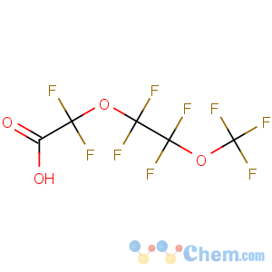 CAS No:151772-58-6 2,2-difluoro-2-[1,1,2,2-tetrafluoro-2-(trifluoromethoxy)ethoxy]acetic<br />acid