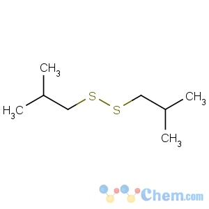 CAS No:1518-72-5 2-methyl-1-(2-methylpropyldisulfanyl)propane