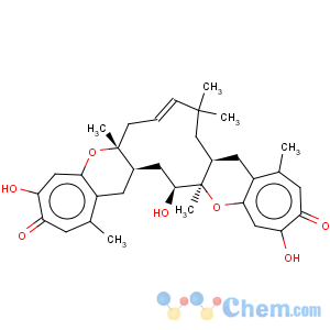 CAS No:151803-45-1 3H-Dicyclohepta[e,e']cycloundeca[1,2-b:5,6-b']dipyran-3,15(12H)-dione,6a,7,10,11,11a,18a,19,20,20a,21-decahydro-4,16,19-trihydroxy-1,6a,10,10,13,18a-hexamethyl-,(6aR,8E,11aS,18aR,19R,20aR)-rel-