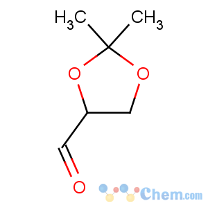 CAS No:15186-48-8 (4R)-2,2-dimethyl-1,3-dioxolane-4-carbaldehyde