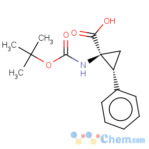 CAS No:151910-11-1 (1S,2R)-1-[[(tert-Butoxy)carbonyl]amino]-2-phenylcyclopropanecarboxylic acid