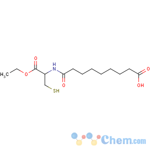 CAS No:151985-13-6 9-[(1-ethoxy-1-oxo-3-sulfanylpropan-2-yl)amino]-9-oxononanoic acid