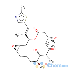 CAS No:152044-53-6 4,17-Dioxabicyclo[14.1.0]heptadecane-5,9-dione,7,11-dihydroxy-8,8,10,12-tetramethyl-3-[(1E)-1-methyl-2-(2-methyl-4-thiazolyl)ethenyl]-,(1S,3S,7S,10R,11S,12S,16R)-