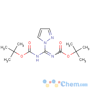 CAS No:152120-54-2 tert-butyl<br />(NZ)-N-[[(2-methylpropan-2-yl)oxycarbonylamino]-pyrazol-1-ylmethylidene]<br />carbamate