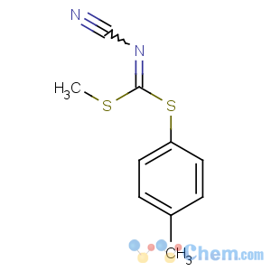 CAS No:152381-94-7 [(4-methylphenyl)sulfanyl-methylsulfanylmethylidene]cyanamide