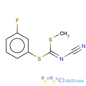 CAS No:152382-01-9 Carbonimidodithioicacid, cyano-, 3-fluorophenyl methyl ester (9CI)