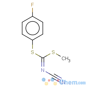CAS No:152382-02-0 Carbonimidodithioicacid, cyano-, 4-fluorophenyl methyl ester (9CI)