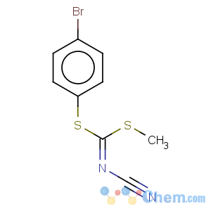 CAS No:152382-03-1 Carbonimidodithioicacid, cyano-, 4-bromophenyl methyl ester (9CI)
