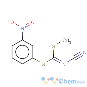 CAS No:152382-09-7 Carbonimidodithioicacid, cyano-, methyl 3-nitrophenyl ester (9CI)