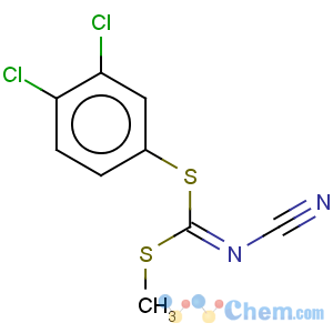 CAS No:152382-17-7 Carbonimidodithioicacid, cyano-, 3,4-dichlorophenyl methyl ester (9CI)