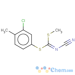 CAS No:152382-24-6 Carbonimidodithioicacid, cyano-, 3-chloro-4-methylphenyl methyl ester (9CI)