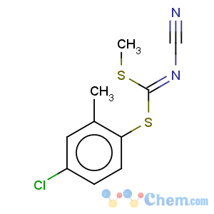CAS No:152382-25-7 Carbonimidodithioicacid, cyano-, 4-chloro-2-methylphenyl methyl ester (9CI)