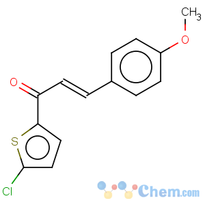 CAS No:152432-23-0 2-Propen-1-one,1-(5-chloro-2-thienyl)-3-(4-methoxyphenyl)-