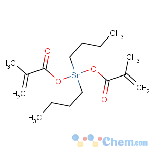 CAS No:15257-25-7 Stannane,dibutylbis[(2-methyl-1-oxo-2-propenyl)oxy]- (9CI)