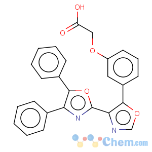CAS No:152575-66-1 Acetic acid,2-[3-(4,5-diphenyl[2,4'-bioxazol]-5'-yl)phenoxy]-