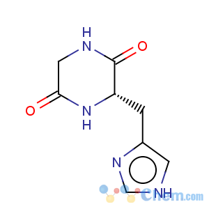 CAS No:15266-88-3 2,5-Piperazinedione,3-(1H-imidazol-5-ylmethyl)-, (3S)-