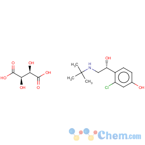CAS No:152693-33-9 Benzenemethanol,2-chloro-a-[[(1,1-dimethylethyl)amino]methyl]-,(aR)-