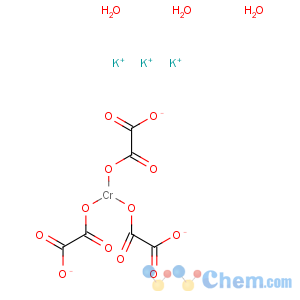 CAS No:15275-09-9 Chromate(3-),tris[ethanedioato(2-)-kO1,kO2]-, potassium, hydrate (1:3:3),(OC-6-11)-
