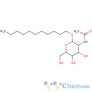 CAS No:152914-68-6 N-[4,5-dihydroxy-6-(hydroxymethyl)-2-undecoxyoxan-3-yl]acetamide
