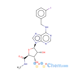CAS No:152918-18-8 b-D-Ribofuranuronamide,1-deoxy-1-[6-[[(3-iodophenyl)methyl]amino]-9H-purin-9-yl]-N-methyl-